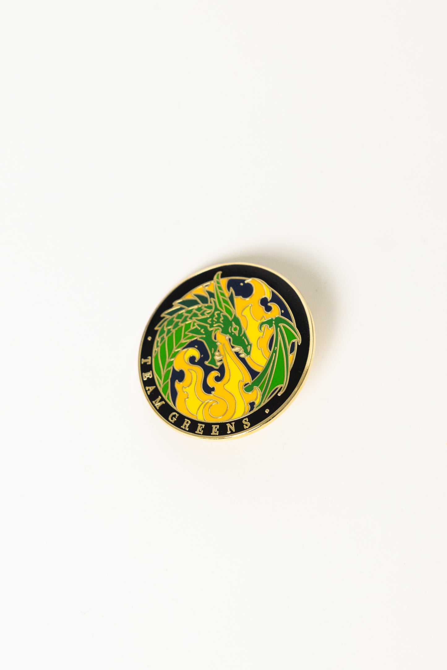 TEAM GREENS ENAMEL PIN